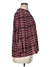 Elle 100% Polyester Burgundy 3/4 Sleeve Blouse Size XL - photo 4