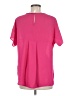 DR2 100% Polyester Pink Short Sleeve Blouse Size M - photo 2