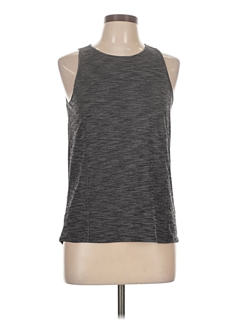 Pre-owned Lululemon Athletica Active Tank Top In Gray