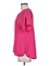 DR2 100% Polyester Pink Short Sleeve Blouse Size M - photo 5