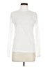 J.Crew 100% Cotton White Long Sleeve Turtleneck Size M - photo 1