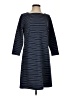 Ann Taylor LOFT Chevron-herringbone Blue Casual Dress Size S (tall) - photo 1