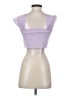 Unbranded Purple Short Sleeve Top Size M - photo 2