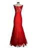Xscape Red Cocktail Dress Size 2 - photo 2
