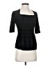 Meadow Rue Black 3/4 Sleeve Top Size S - photo 1