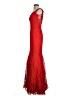 Xscape Red Cocktail Dress Size 2 - photo 5