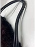 Prada Black Vintage Fur Satchel One size - photo 6