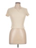 Unbranded Tan Short Sleeve Top Size L (estimated) - photo 1