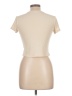 Unbranded Tan Short Sleeve Top Size L (estimated) - photo 2