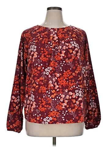 D&Co. Long Sleeve Blouse (view 1)