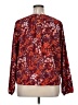 D&Co. Burgundy Long Sleeve Blouse Size XL - photo 2