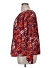 D&Co. Burgundy Long Sleeve Blouse Size XL - photo 5