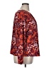 D&Co. Burgundy Long Sleeve Blouse Size XL - photo 4