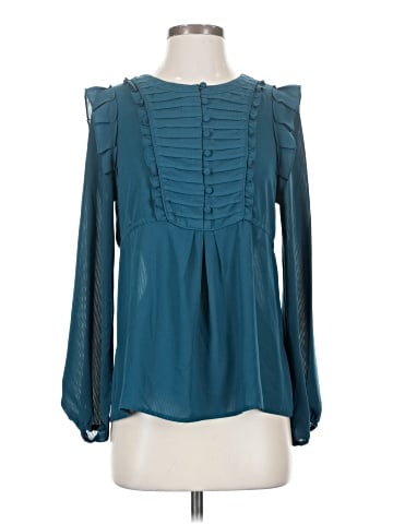 Elle Long Sleeve Blouse (view 1)