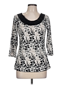Brittany Black 3/4 Sleeve Blouse