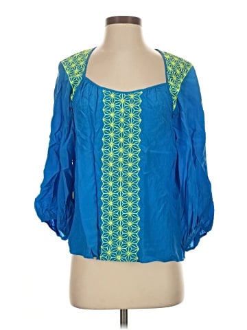 Nanette Lepore 3/4 Sleeve Silk Top (view 1)