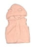 Carter's 100% Polyester Pink Faux Fur Vest 6-9 MO / 9 MO - photo 1