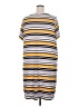 Torrid Stripes Yellow Casual Dress Size 4X Plus (4) - photo 2