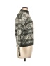 Alps Print Green Turtleneck Sweater Size L - photo 4