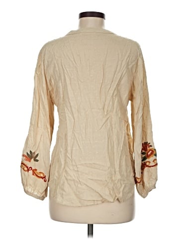 Solitaire 3/4 Sleeve Blouse (view 2)