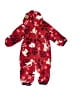 Columbia 100% Polyester Floral Red Long Sleeve Outfit 9-12 MO / 12 MO - photo 1