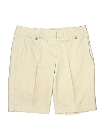 Ann Taylor Khaki Shorts (view 1)
