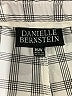 Danielle Bernstein Checkered-gingham Ivory Shorts Size 16 - photo 3