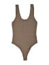 Happily Grey 100% Polyester Tan Bodysuit Size XL - photo 1