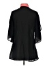 Finders Keepers 100% Polyester Color Block Black 3/4 Sleeve Blouse Size XS - photo 2