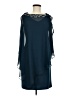 SLNY 100% Polyester Blue Cocktail Dress Size 6 - photo 1