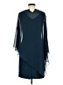 SLNY 100% Polyester Blue Cocktail Dress Size 6 - photo 2
