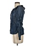 Intermix 100% Tencel Blue Long Sleeve Blouse Size P (petite) - photo 5