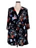 Kaileigh Floral Black Romper Size 2X - photo 1