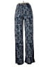 AB Studio Print Blue Casual Pants Size S - photo 2