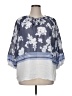Como Vintage Blue 3/4 Sleeve Blouse Size 1X - photo 1