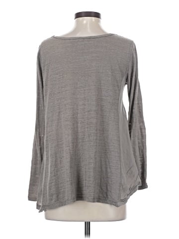 Bordeaux Long Sleeve Top (view 2)