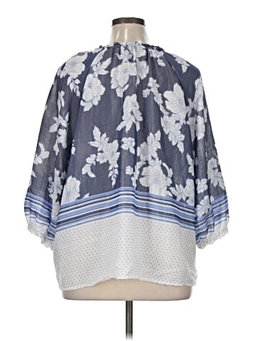 Como Vintage 3/4 Sleeve Blouse (view 2)