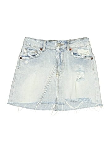 Zara Denim Skirt (view 1)