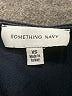 Something Navy 100% Viscose Black Long Sleeve Top Size XS - photo 7