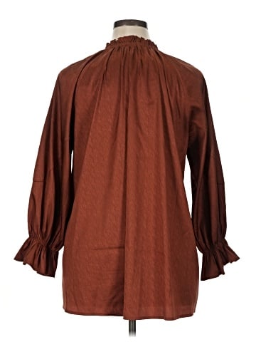 Entro 3/4 Sleeve Blouse (view 2)