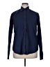 Esabel.C Solid Blue Long Sleeve Button-Down Shirt Size XL - photo 1