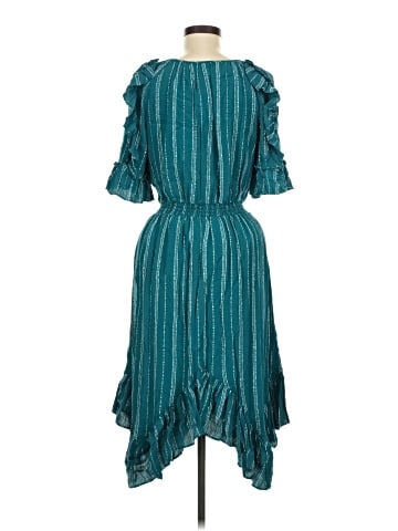 Kaari Blue Casual Dress (view 2)