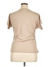Evereve Tan Short Sleeve Top Size XL - photo 2