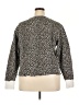 Current/Elliott 100% Cotton Animal Print Gray Pullover Sweater Size 2X (estimated) - photo 2