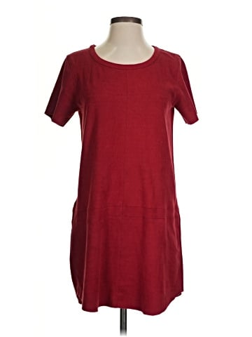 Olivaceous Casual Dress (view 1)