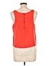 Willow & Clay 100% Polyester Orange Sleeveless Blouse Size L - photo 2