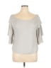 Muche et Muchette Metallic Silver Pullover Sweater One size - photo 1