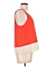 Willow & Clay 100% Polyester Orange Sleeveless Blouse Size L - photo 4