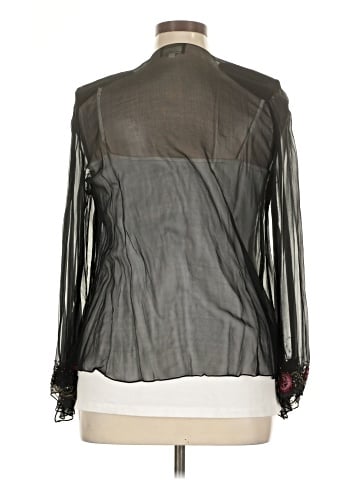 Xscape Long Sleeve Blouse (view 2)