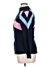 Perfect Moment 100% Merino Wool Color Block Blue Track Jacket Size XL - photo 5
